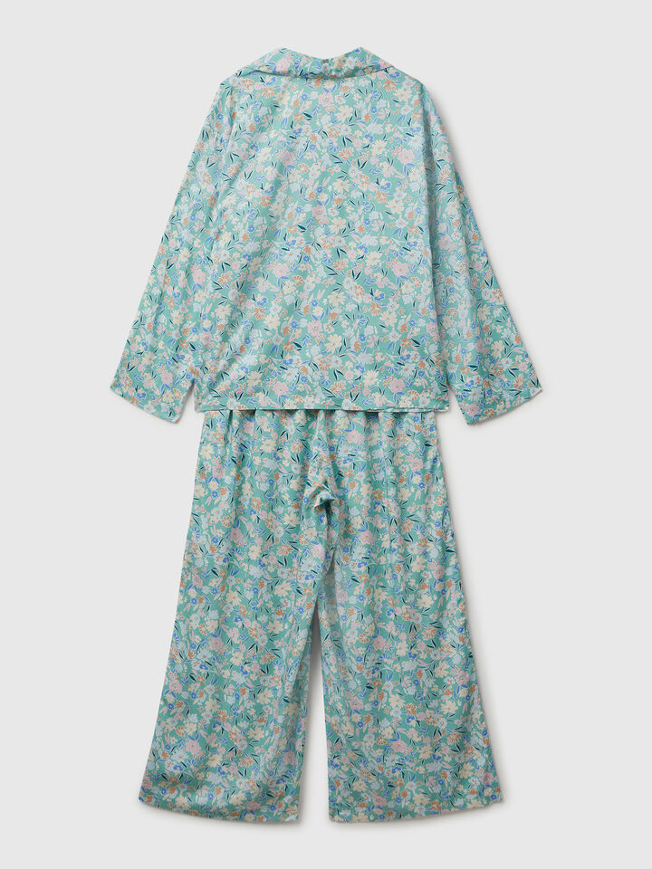 PYJAMA(JACKET+TROUSE Women image number 6